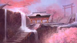 sleep music with rain | liziqi background music 李子柒背景音乐 | one-hour oriental music |