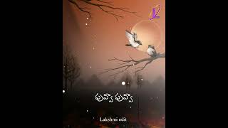 గువ్వ గువ్వ telugu melody whatsapp status#love whatsapp status