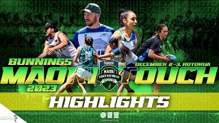 #Highlights - Tūranga-Nui-A-Kiwa v Maniapoto | Pakeke Hanumi | Bunnings Māori Touch Nationals 2023