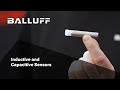 Inductive and Capacitive Sensors from Balluff – All What You Need