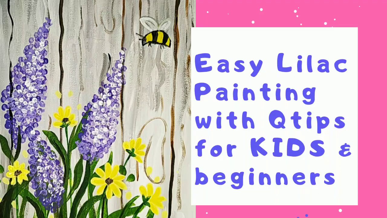 Painting Flowers With Q Tips At Diane Vanpelt Blog
