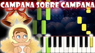 Campana Sobre Campana | Piano Cover | Tutorial | Karaoke