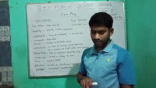 DAVPS STD6 ENGLISH CH7 - FAIR PLAY (PART-1) - 17-11-20