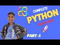 Python Complete Bootcamp Part_1 #python #pythonbasics #learnpython #kaviwebdesigns #codewithme