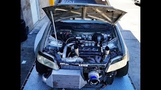 Driver B stock CRV vs 818 Racing Camaro $1,000 Street Race