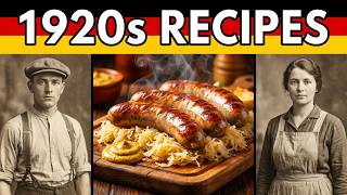 30 Foods German Immigrants ACTUALLY Ate in 1920s Milwaukee