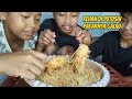 Rehan galau | Mukbang mie kuah 5 bungkus Rehan galau di putusin pacar