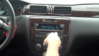 2012 Chevy Impala LTZ - Radio Features