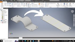 Autodesk Inventor Tutorial Sheet Metal Bagian 2