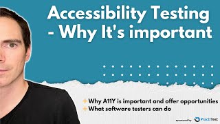 Accessibility Testing - Why It's important - European Accessibility Act