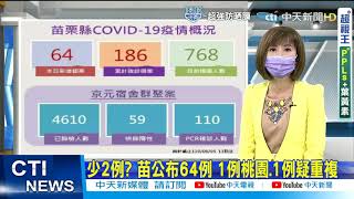 【每日必看】屏東今增4例 皆居隔解除「陰返陽」37死創單日新高!總統蔡英文親上火線談話 @中天電視CtiTv 20210605