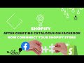 how to link facebook catalogue with shopify facebook pixel facebook shop with shopofy class 9