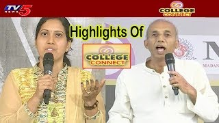 Highlights Of College Connect | TV5 College Connect Completes 11 Colleges In AP | TV5 News