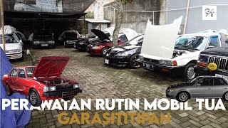 PERAWATAN RUTIN MOBIL TUA NYA GARASITITIPAN!!