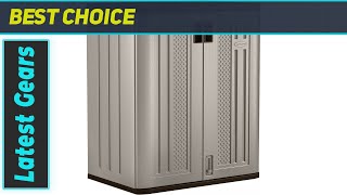 Suncast 2-Shelf Resin Base Cabinet: The Best Storage Solution