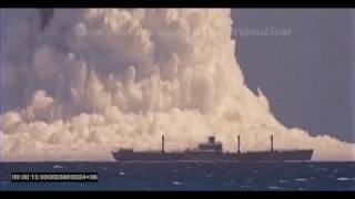 Operation Hardtack Umbrella underwater nuclear explosion 1958