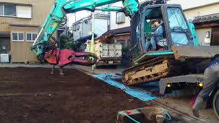 これは激狭ｯ技有り日本❗ #ユンボ神業 #重機回送 #heavy equipment trailer