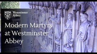 Modern Martyrs at Westminster Abbey