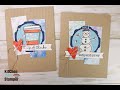 Stampin' Up! Press On, Snowman Season Stamp a Stack December 2020 Video 1 of 3 Kitchen Table Stamper