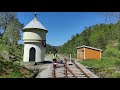 elsavisits flekkefjordbanen dresintur railway trolley ride