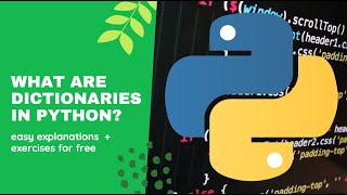 what are dictionaries in python? | programming kids