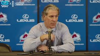 Jared Bednar | Postgame Interview | Avalanche vs Kraken | December 20, 2024