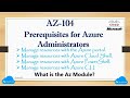 AZ-104   Prerequisites for Azure  Administrators Manage resources with the Azure portal, Cloud Shell