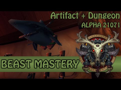 Beast Mastery Hunter Artifact + Dungeon - YouTube