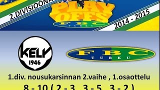 KELY - FBC TURKU maalikooste 28.3.2015 (1.ottelu)