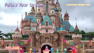 Follow Your Dream HK Disneyland  Main Street, U.S.A. 14-05-2022 4K 香港迪士尼樂園 美國小鎮大街 迪士尼尋夢奇緣￼