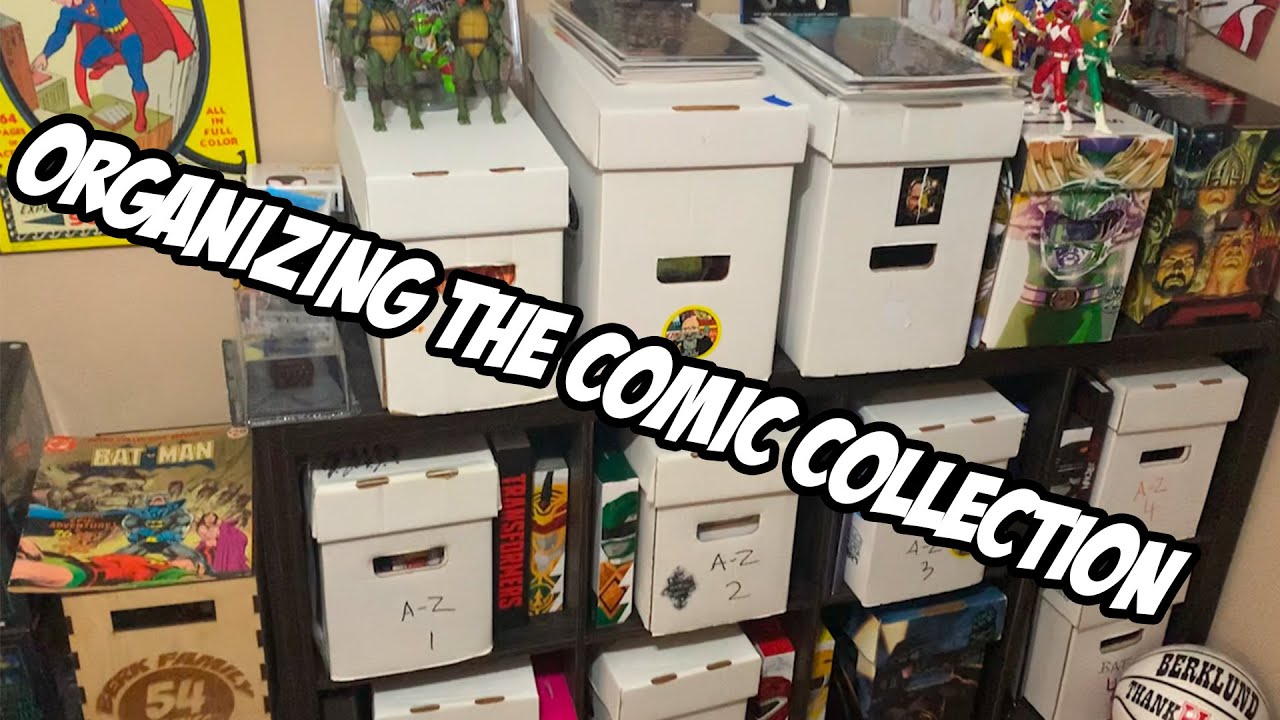 Organizing My Entire Comic Book Collection | How I Do It - YouTube