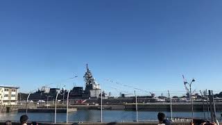 2019年10月5日 【令和元年度自衛隊観艦式】フリートウィーク 護衛艦てるづき満艦飾掲揚