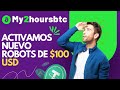 MY 2HOURSBTC | Compramos Otro Plan De $100 USDT | Vemos Potencial En Este Nuevo Proyecto | Aprovecha