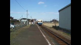 関東鉄道常総線 キハ102 南石下駅 2010