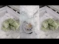 ASMR WHITE ICE EATING / FREEZER FROST SCRAPING AND EATING