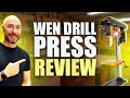 Wen Drill Press and Drill Press Table Unboxing and Review