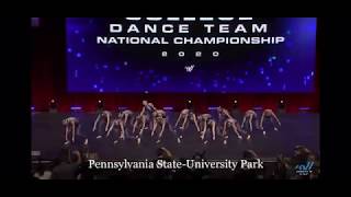 Penn State Lionettes UDA Nationals Jazz Routine 2020