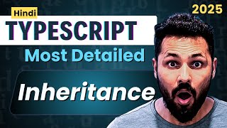 TypeScript Hindi Tutorial #26 Inheritance