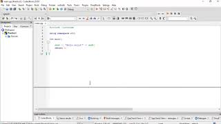 CodeBlocks Tutorial 5 - The Codeblocks Environment