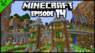 The Grand Minecraft Town Entrance! | Python's World (Minecraft Survival Let's Play) | Episode 14