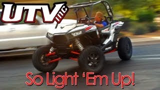 UTV INC Polaris RZR XP 1000 XP1K Burn Out Donut Drift