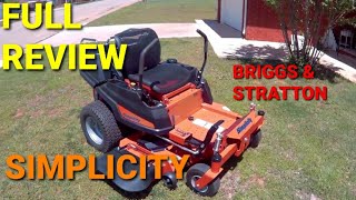 Simplicity Courier 52in. 2017 Full Review