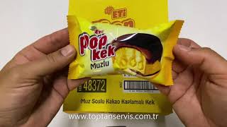 Eti Popkek Muzlu Kakao Kaplamalı Kek 60 Gr x 24 Adet