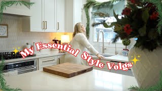 ✨TRANSFORM YOUR KITCHEN FOR CHRISTMAS: FESTIVE DECORATION AND CLEANING🎄#my_essential_style