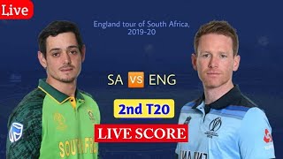 LIVE : South Africa vs England 2nd T20 | SA VS ENG Live Score 2nd T20