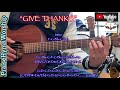 Give Thanks (by L. Delgado) - guitar tutorial (chords/plucking/strumming/vocals/melody)