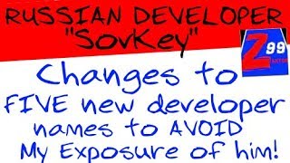 Russian Developer Known As Sovkey changes his Steam Developer Name to FIVE NEW Developer Names!