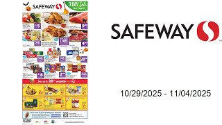 Safeway Weekly Ad - 10/29/2025 - 11/04/2025