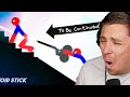 Reacting To SPIDERMAN Getting DESTROYED (Stickman Dismount)