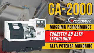 Tornio orizzontale cnc | GOODWAY GA-2000